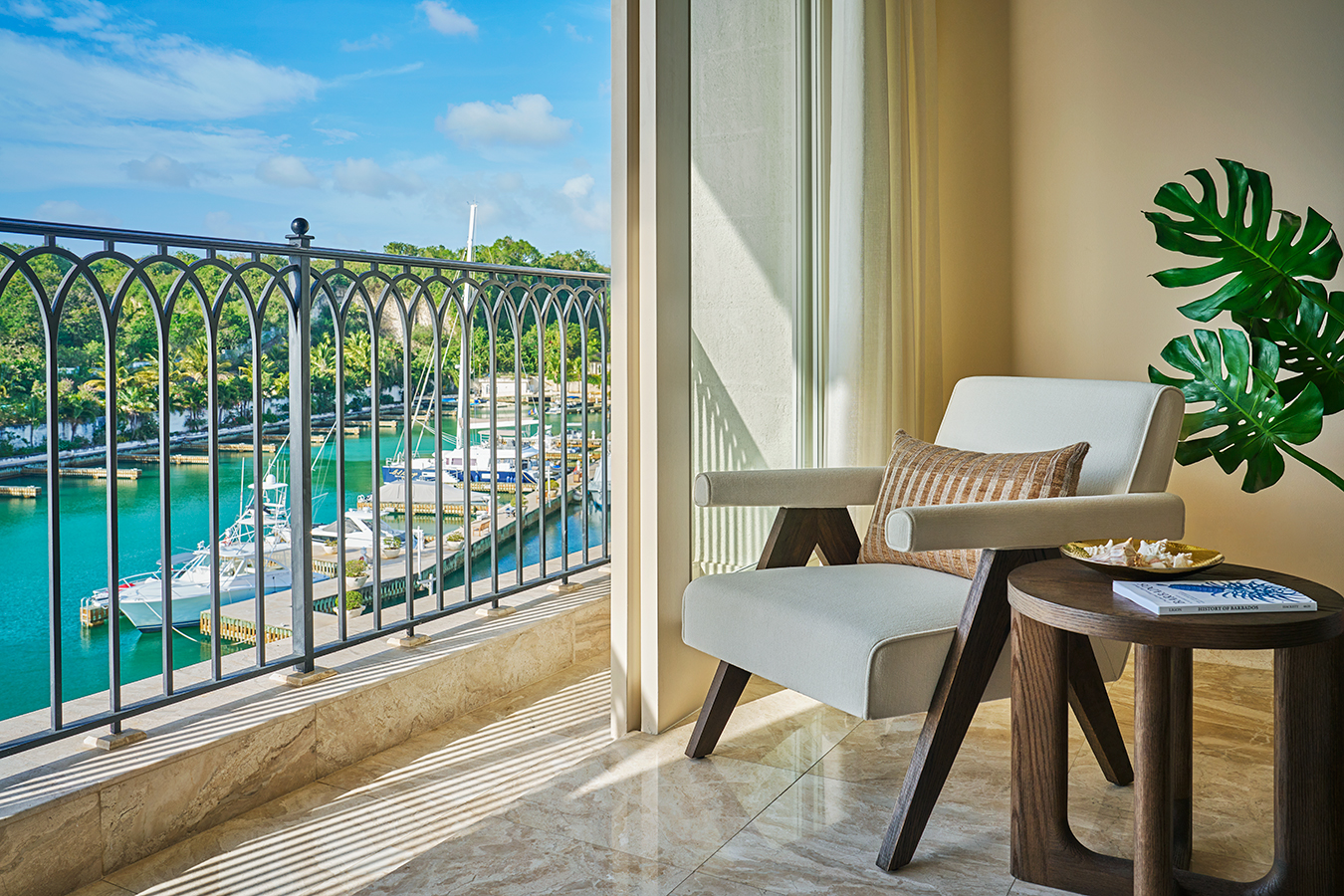 Pendry Residences Barbados - A balcony view overlooking water