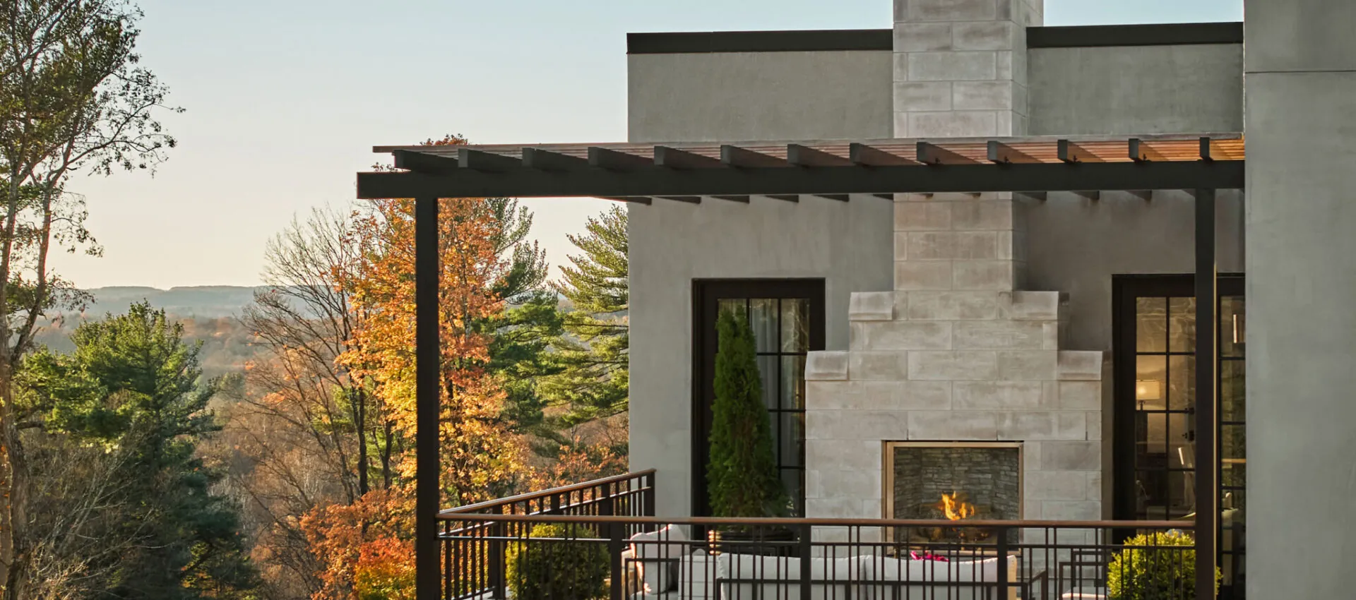 The balcony of a suite at Pendry Natirar