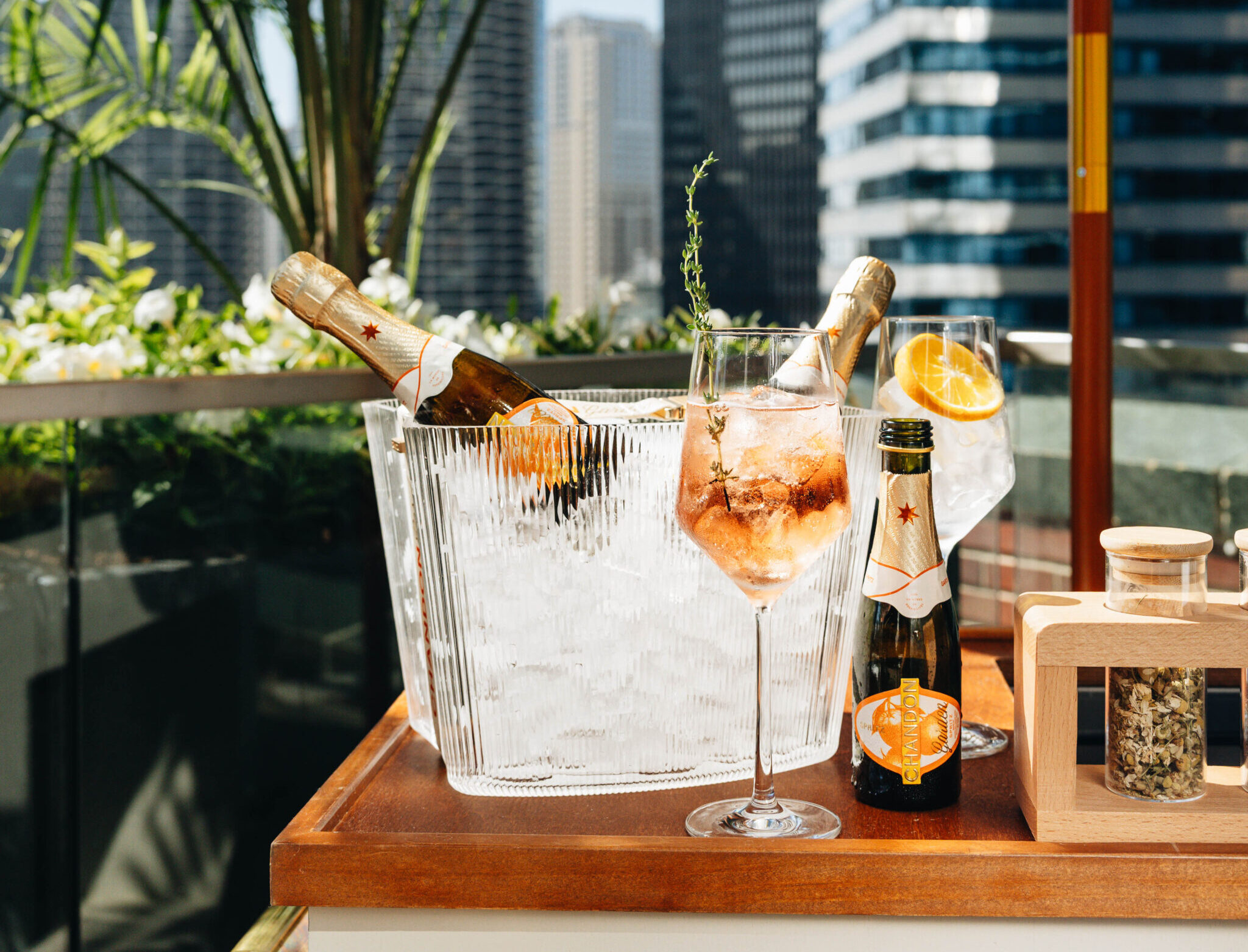 Spritz Saturdays on the rooftop at Chateau Carbide