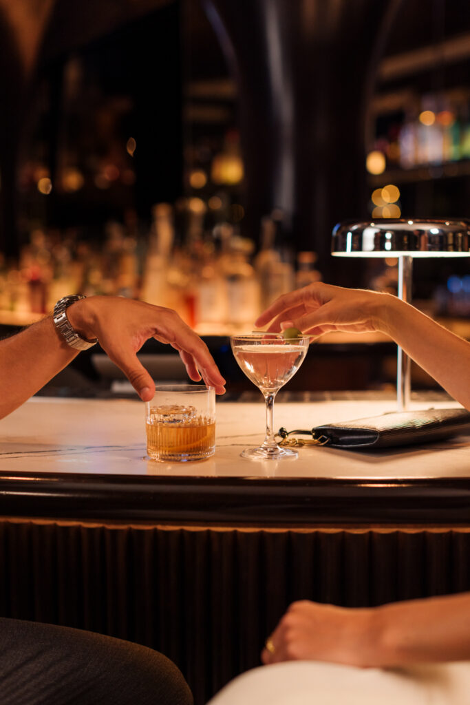 Couple Drinking