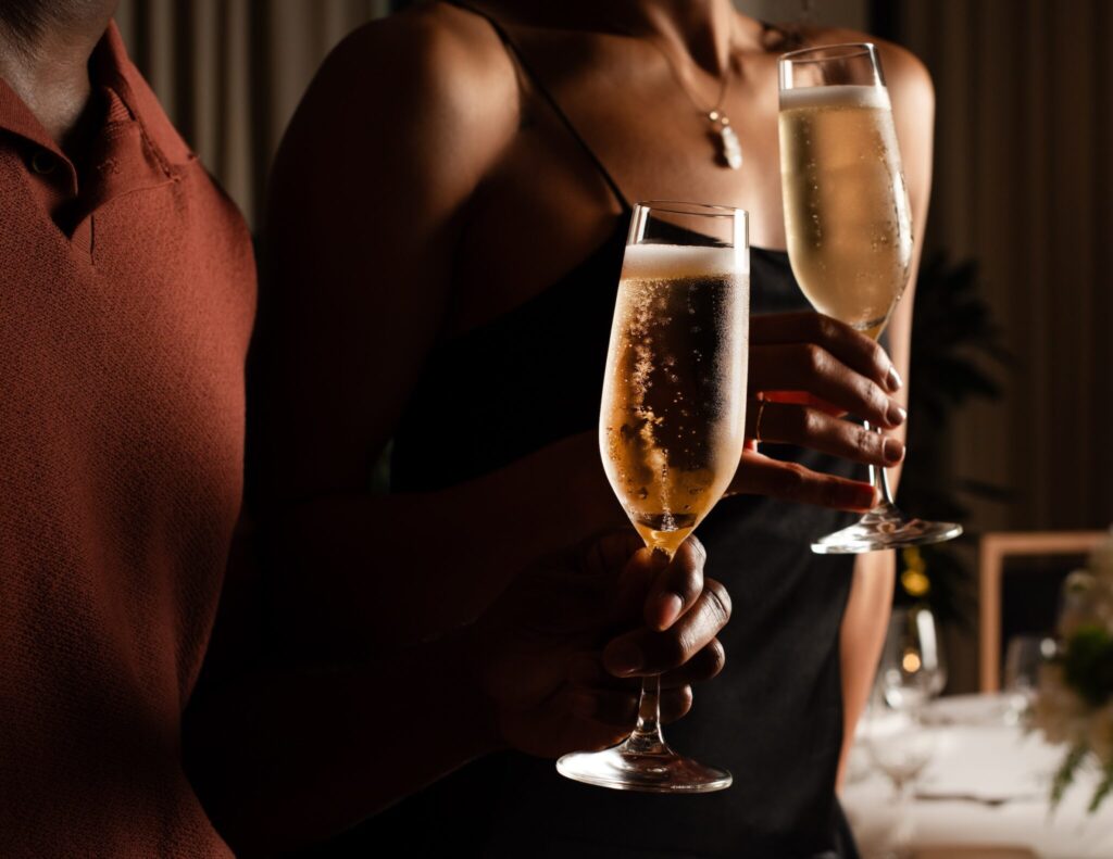 Champagne at Bar Pendry