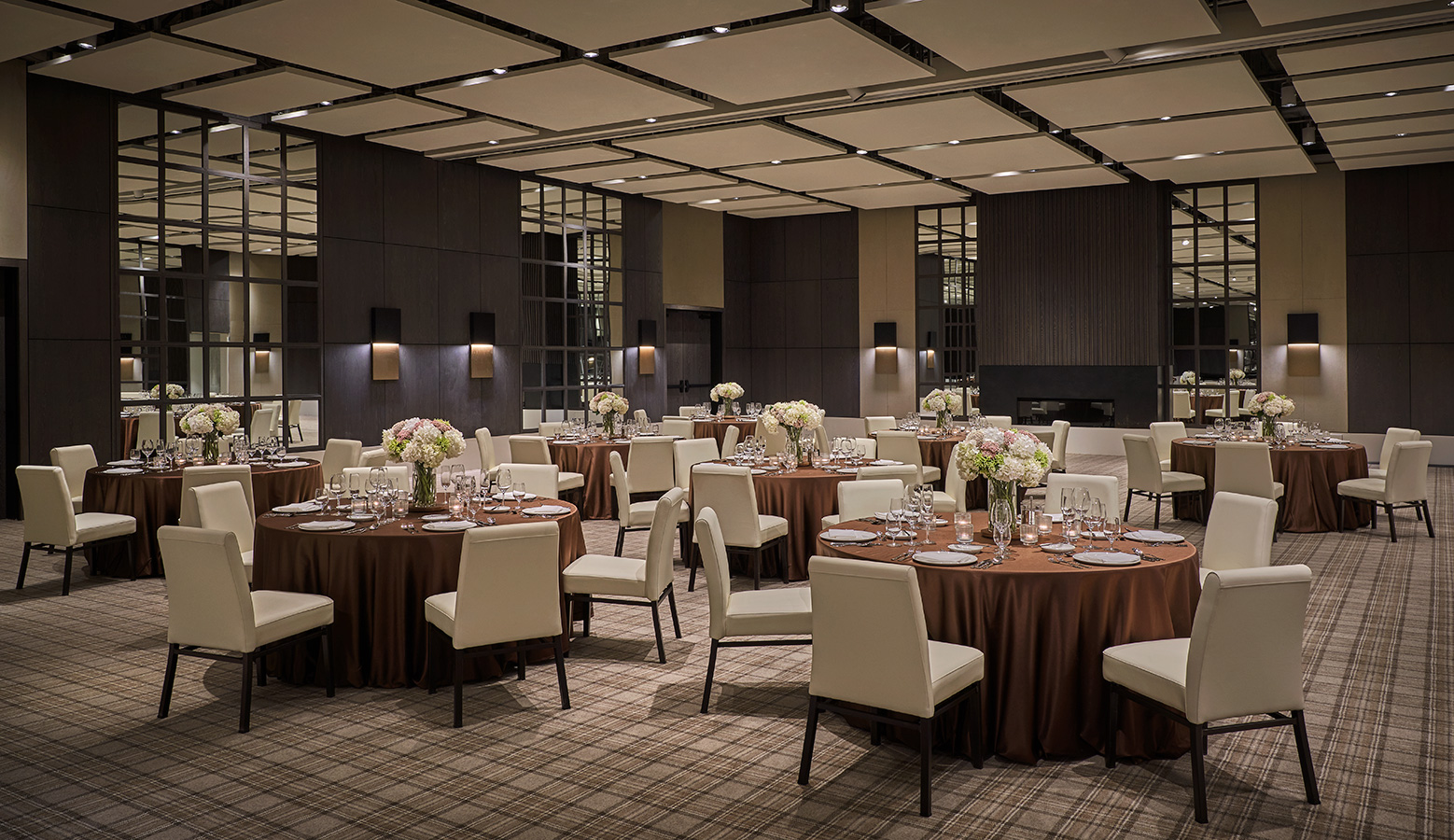 Grand Ballroom event venue at Pendry Park City, a luxury hotel in Canyons Village