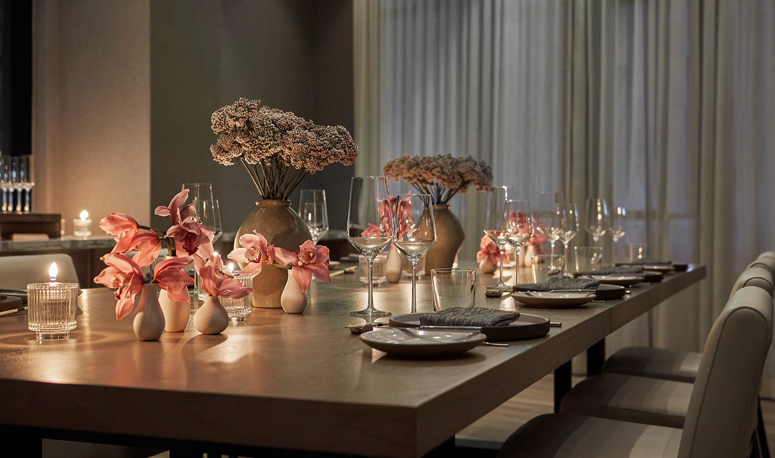 Kita Private Dining at a luxury ski resort in Park City, Pendry Park City