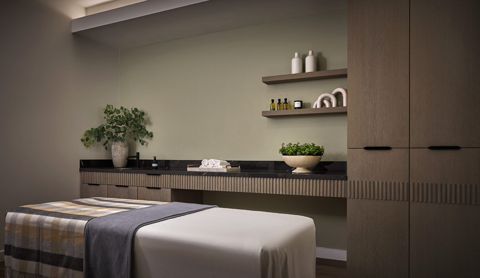 Spa Pendry treatment room, a luxury spa in Park City, Utah