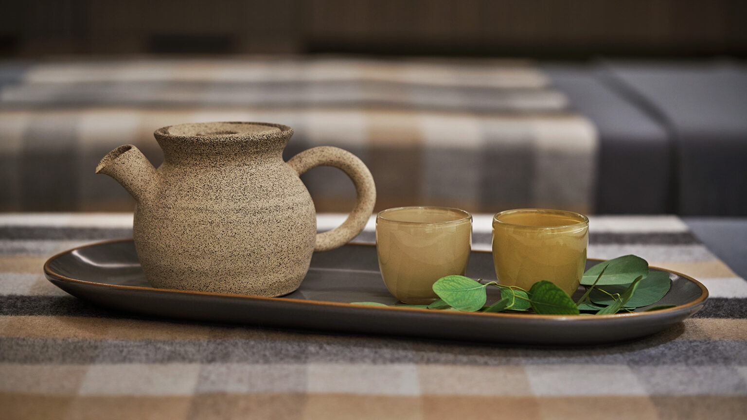 Spa Pendry tea at Pendry Park City, At a luxury resort with ski-in/ski-out access in Park City, Utah