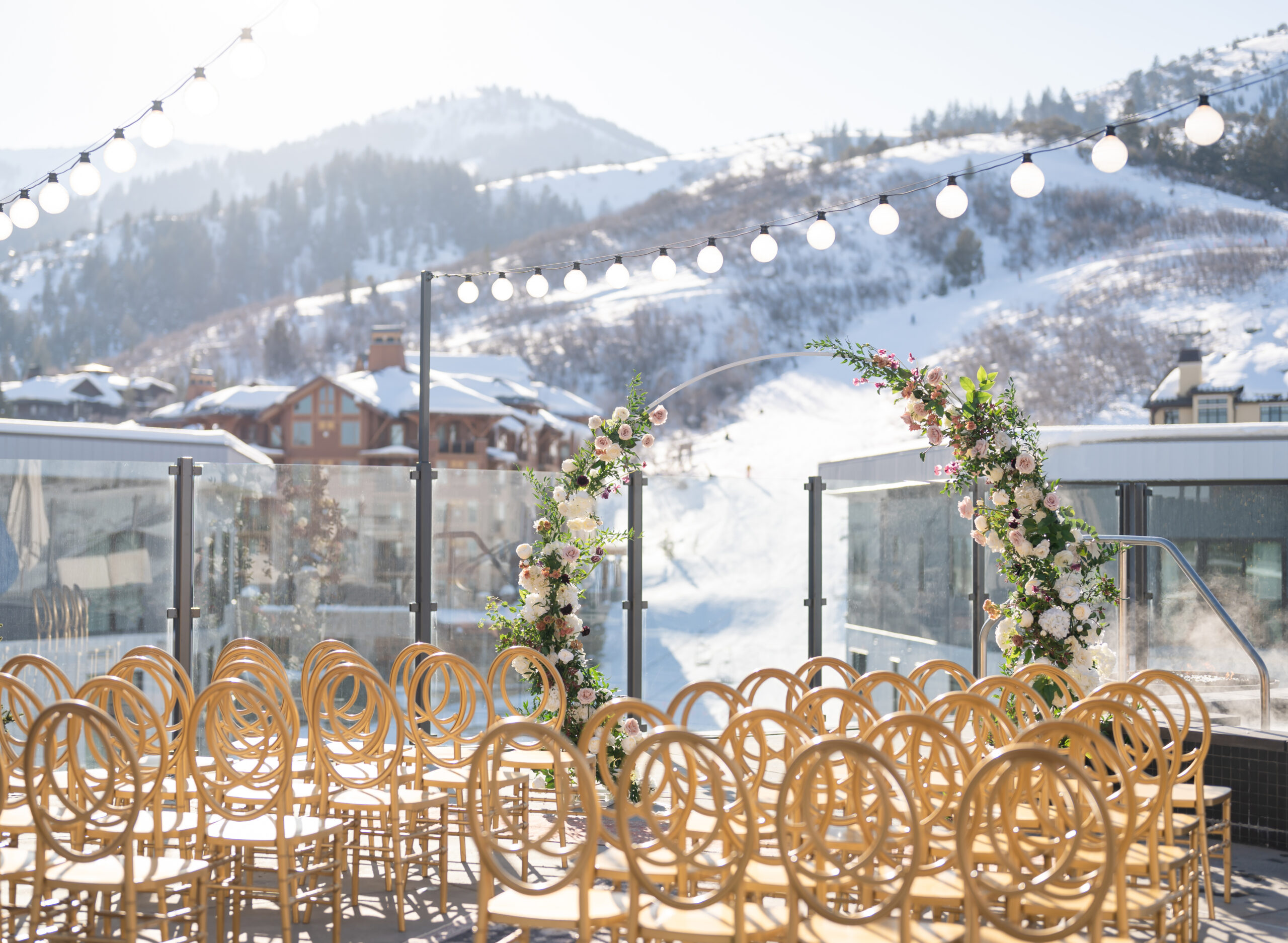 Wedding ceremony in Park City