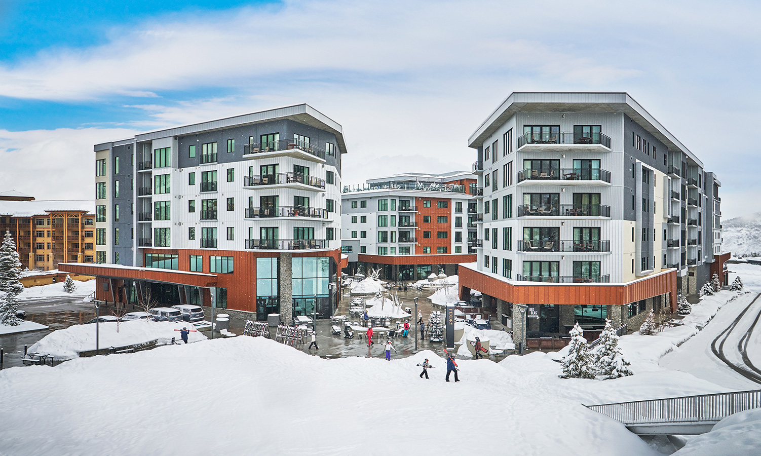 Pendry Park City in the winter