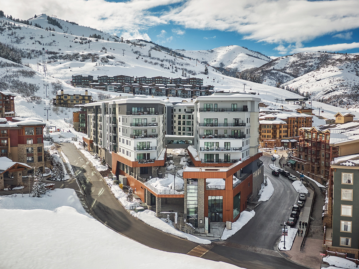 Pendry Park City in the winter