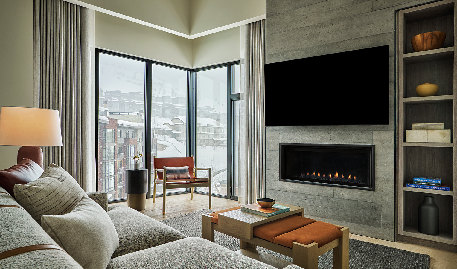 Living room at Pendry Park City