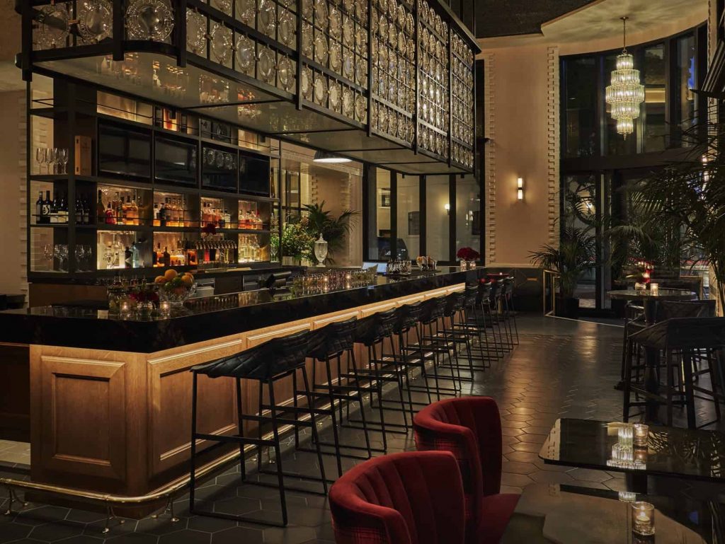 Fifth & Rose Bar at Pendry San Diego, a luxury downtown San Diego hotel