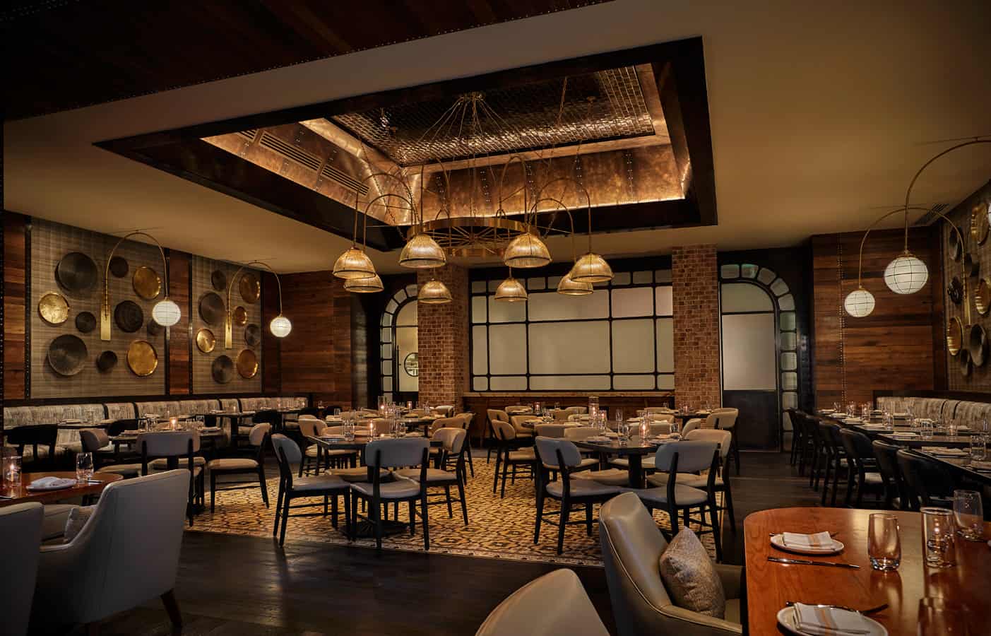 Interior of Lionfish at at a luxury Downtown San Diego Hotel, Pendry San Diego