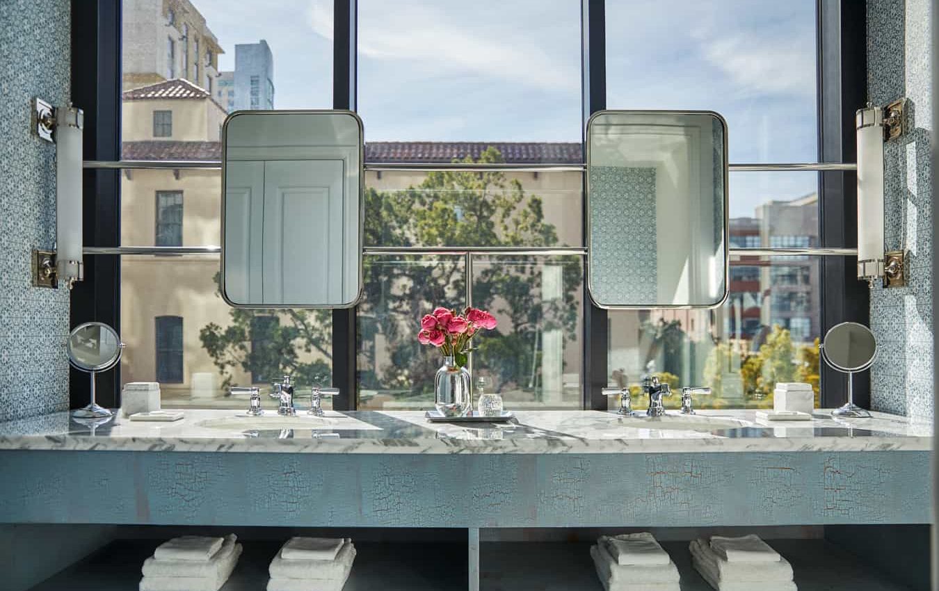 San Diego City View Hotel Suites Corner Suite Pendry San Diego