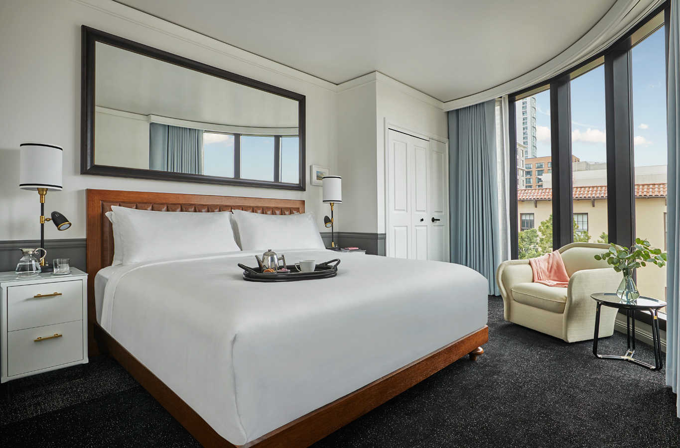 A room with a king bed at Pendry San Diego