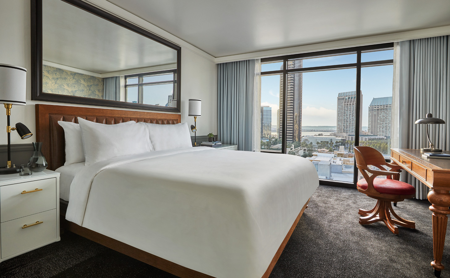 A room overlooking the city at Pendry San Deigo