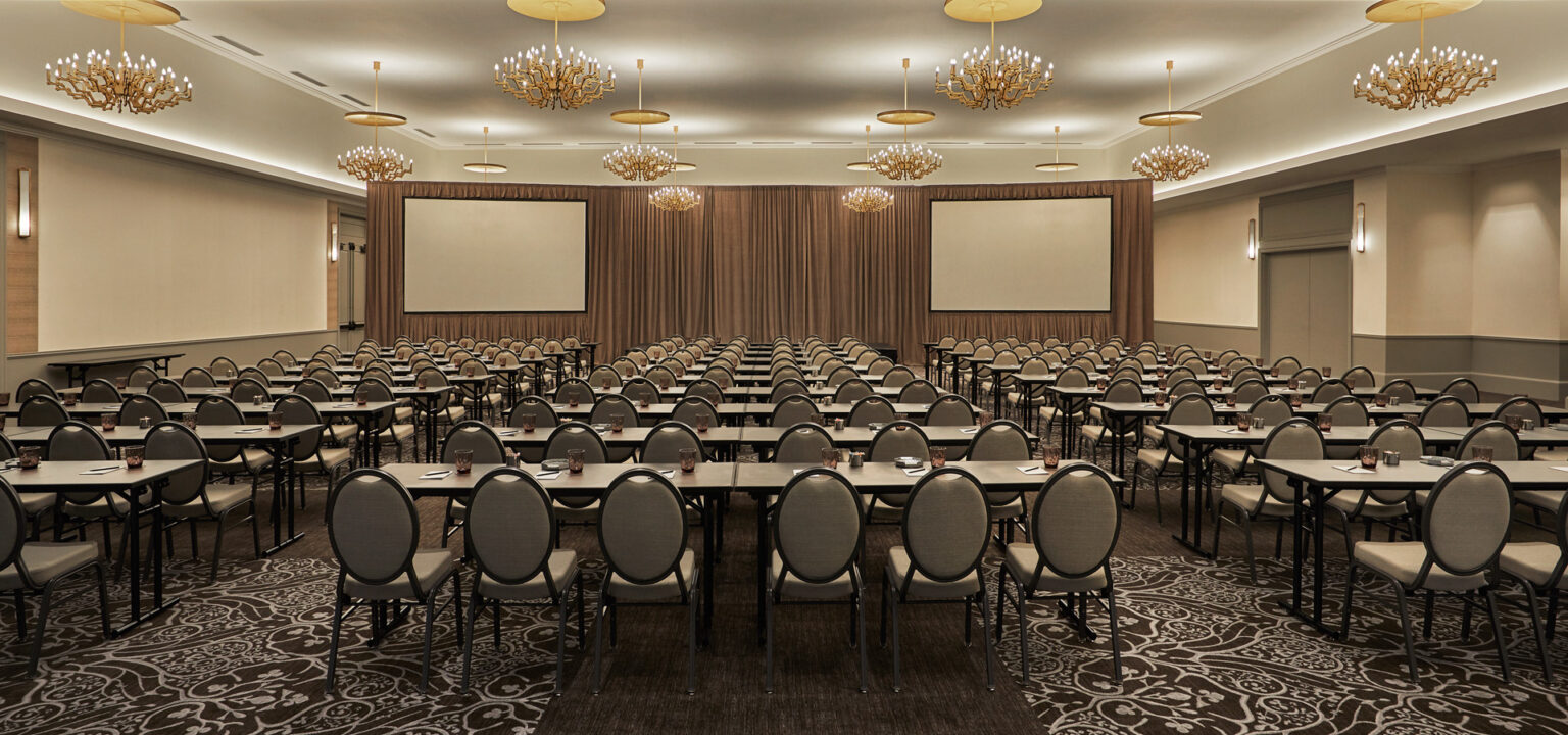 The event ballroom at Pendry San Diego
