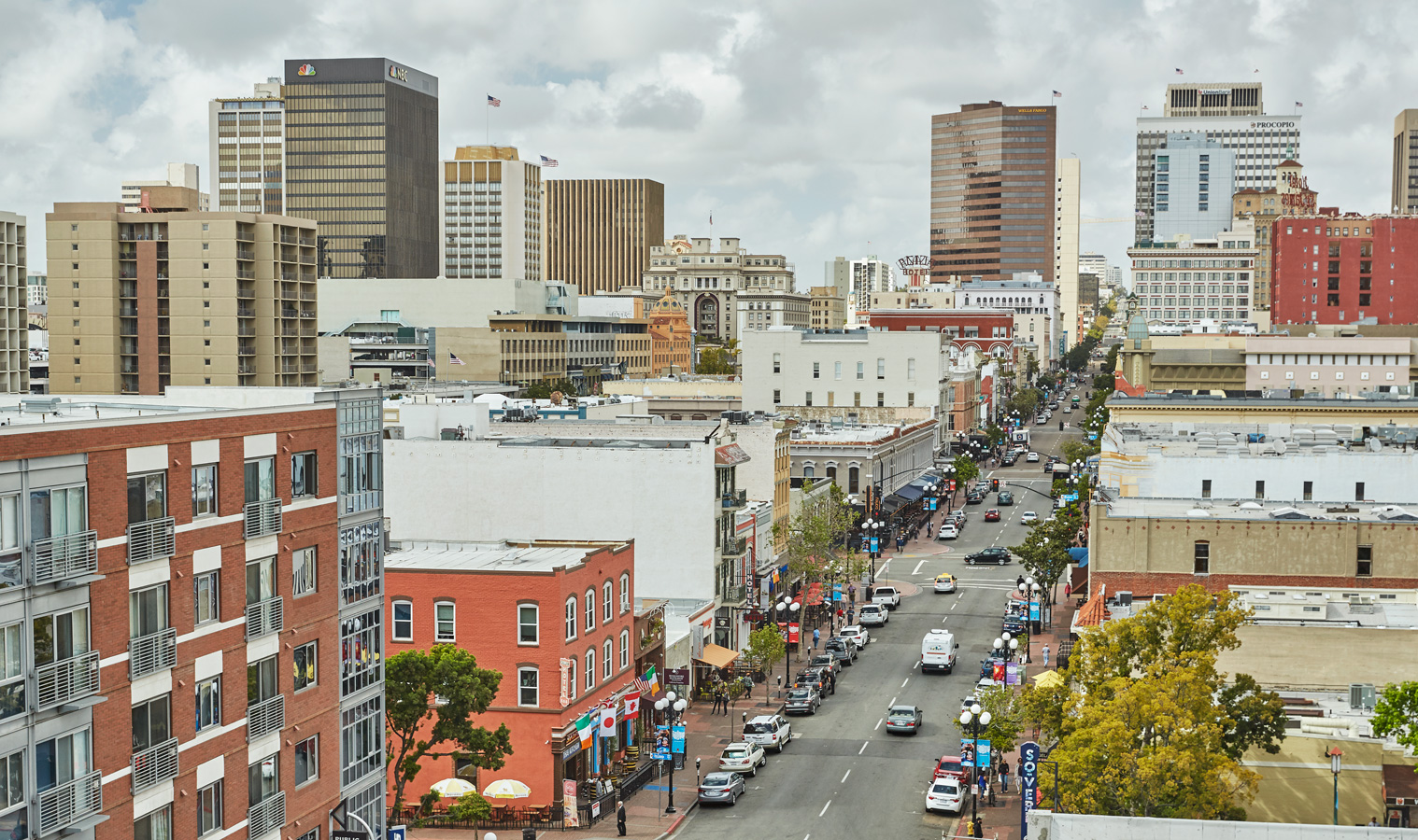 Architectural City View of San Diego