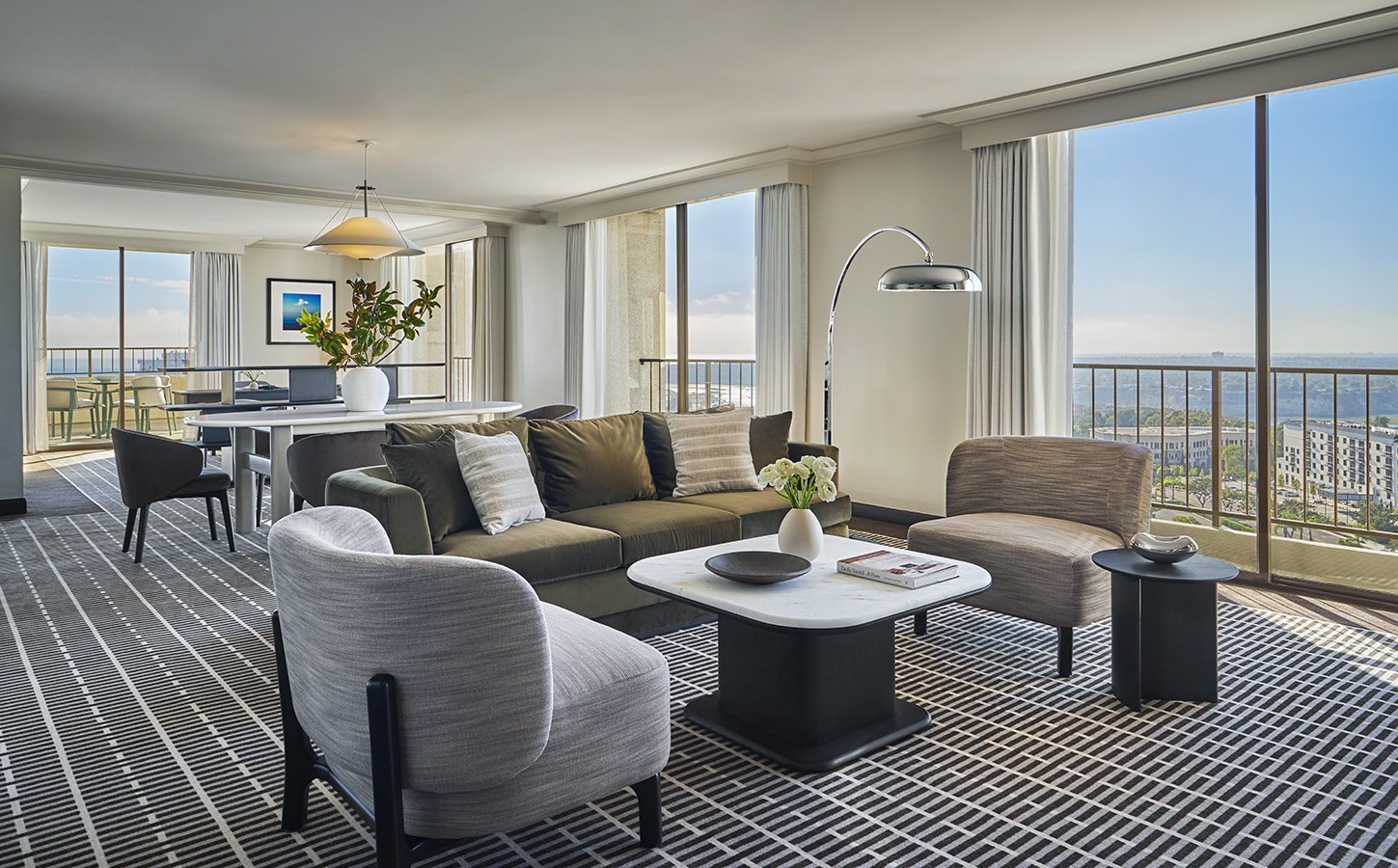 Specialty suite interior at Pendry Newport Beach