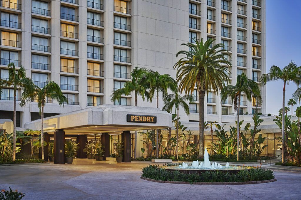 Front Drive of Pendry Newport Beach with
