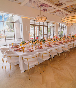 A wedding at the Pavillion at Pendry Newport Beach