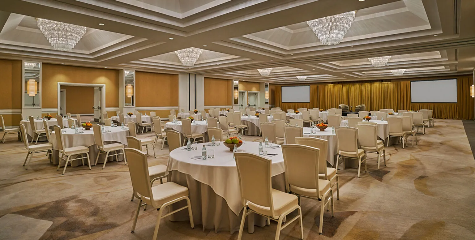 A Newport Beach conference room at Pendry Newport Beach