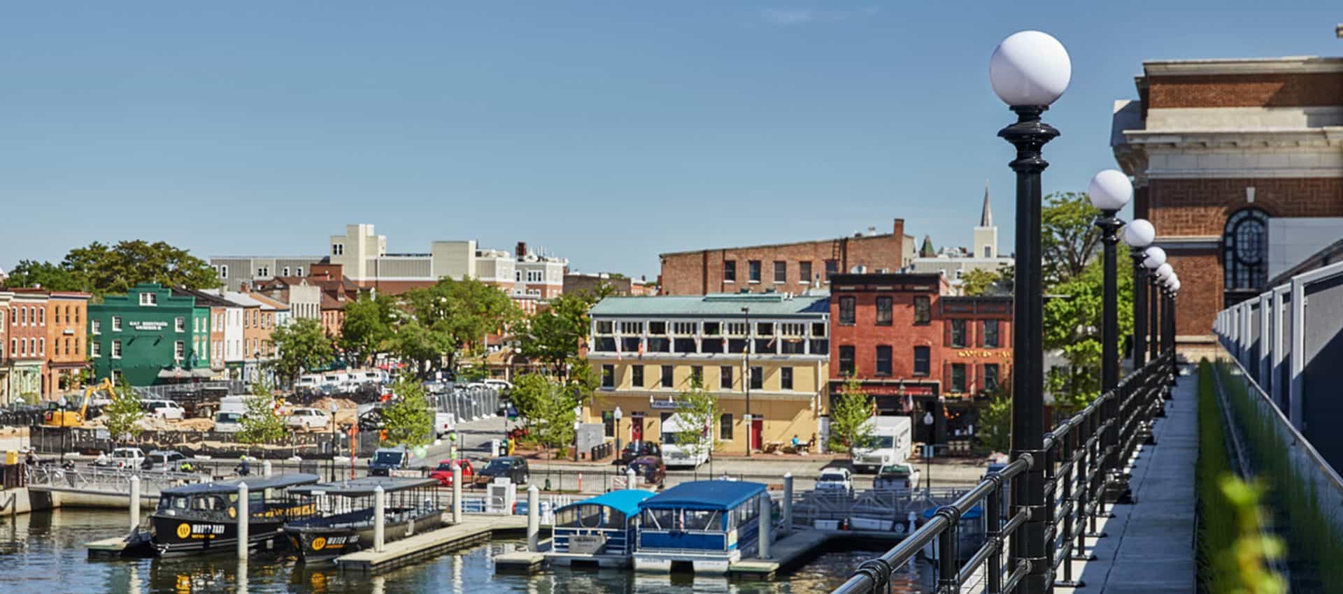 Harbor and water taxis