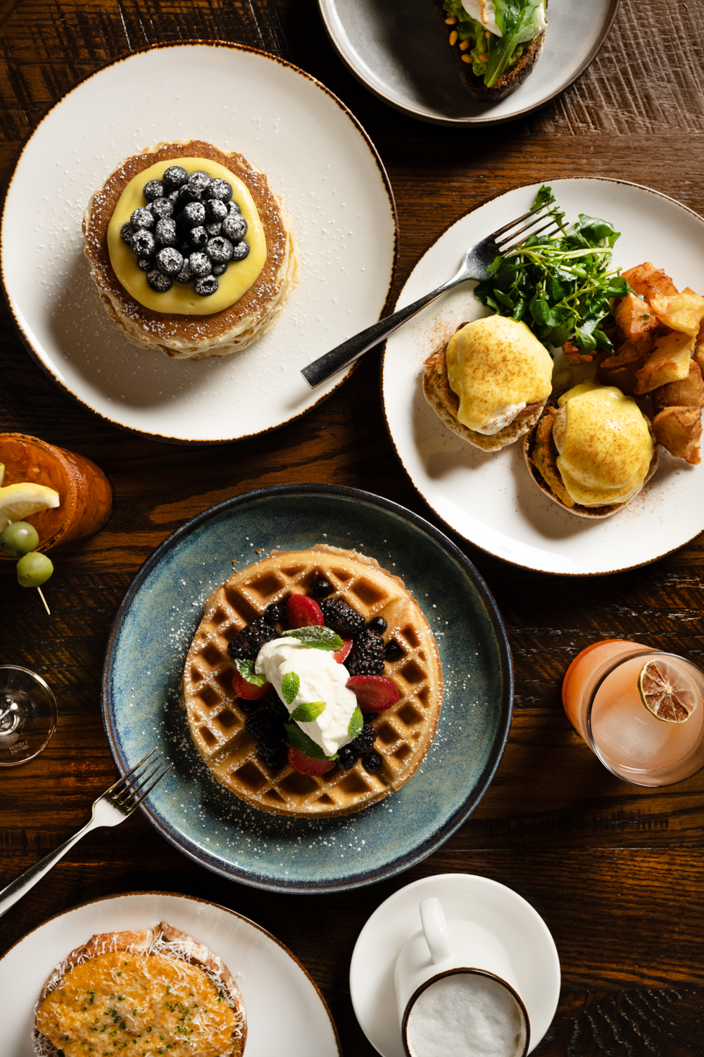 Brunch spread