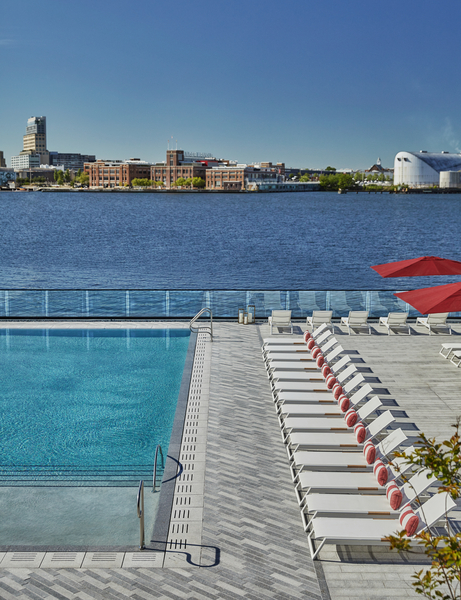 Pool at Sagamore Pendry Baltimore