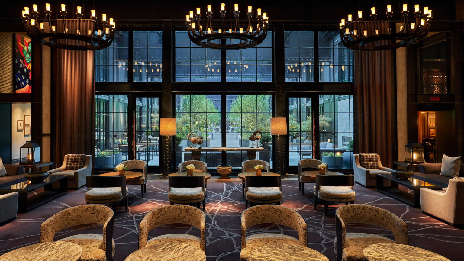 Rec Pier Chop House lounge.