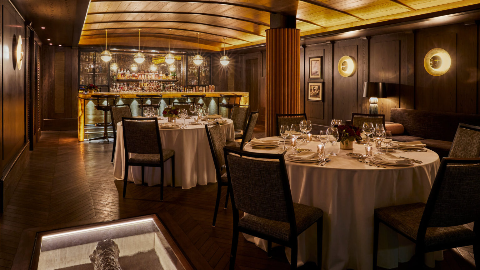 An event set up in the Cannon Room.