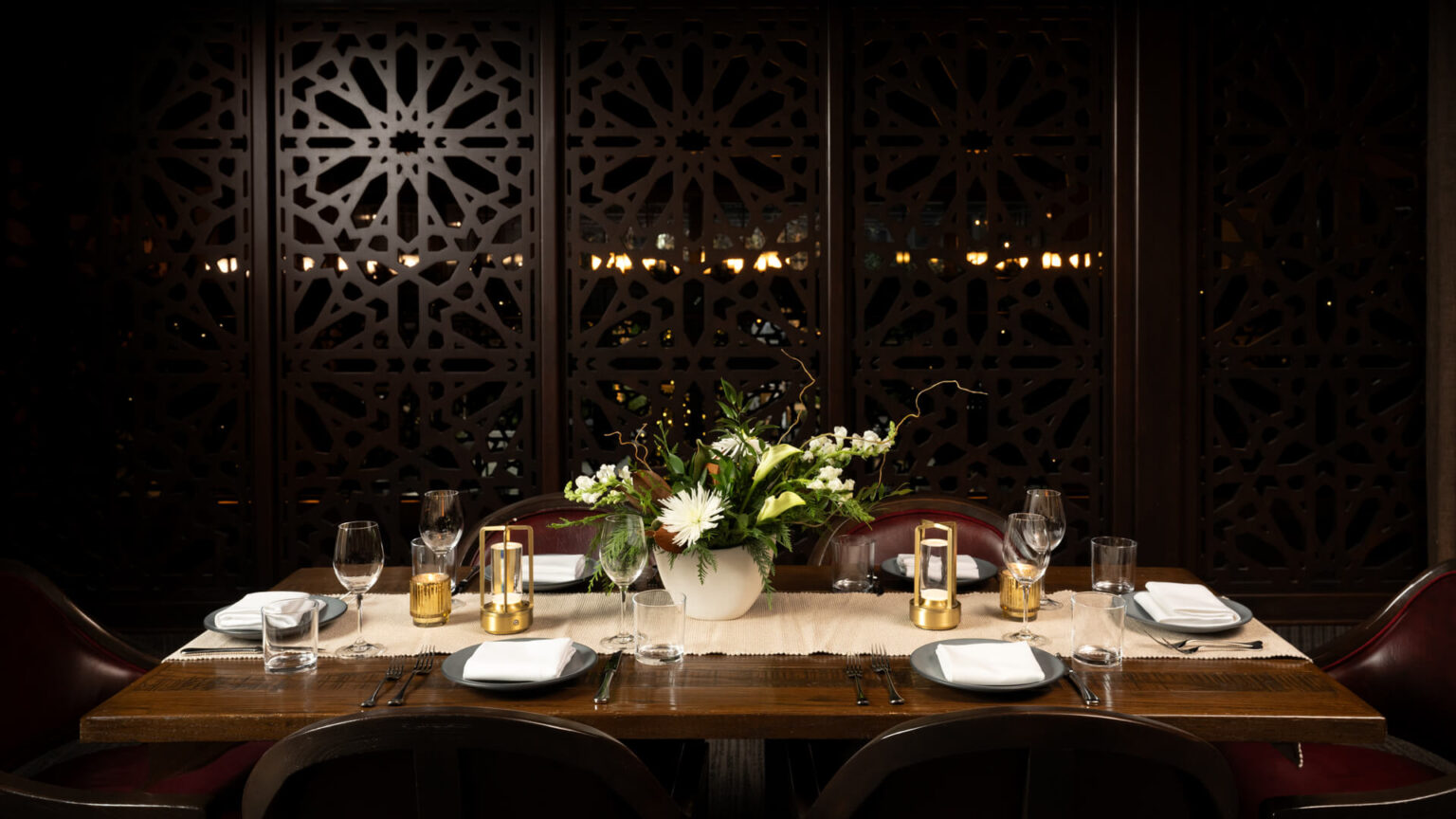 An event table at Pendry Baltimore.