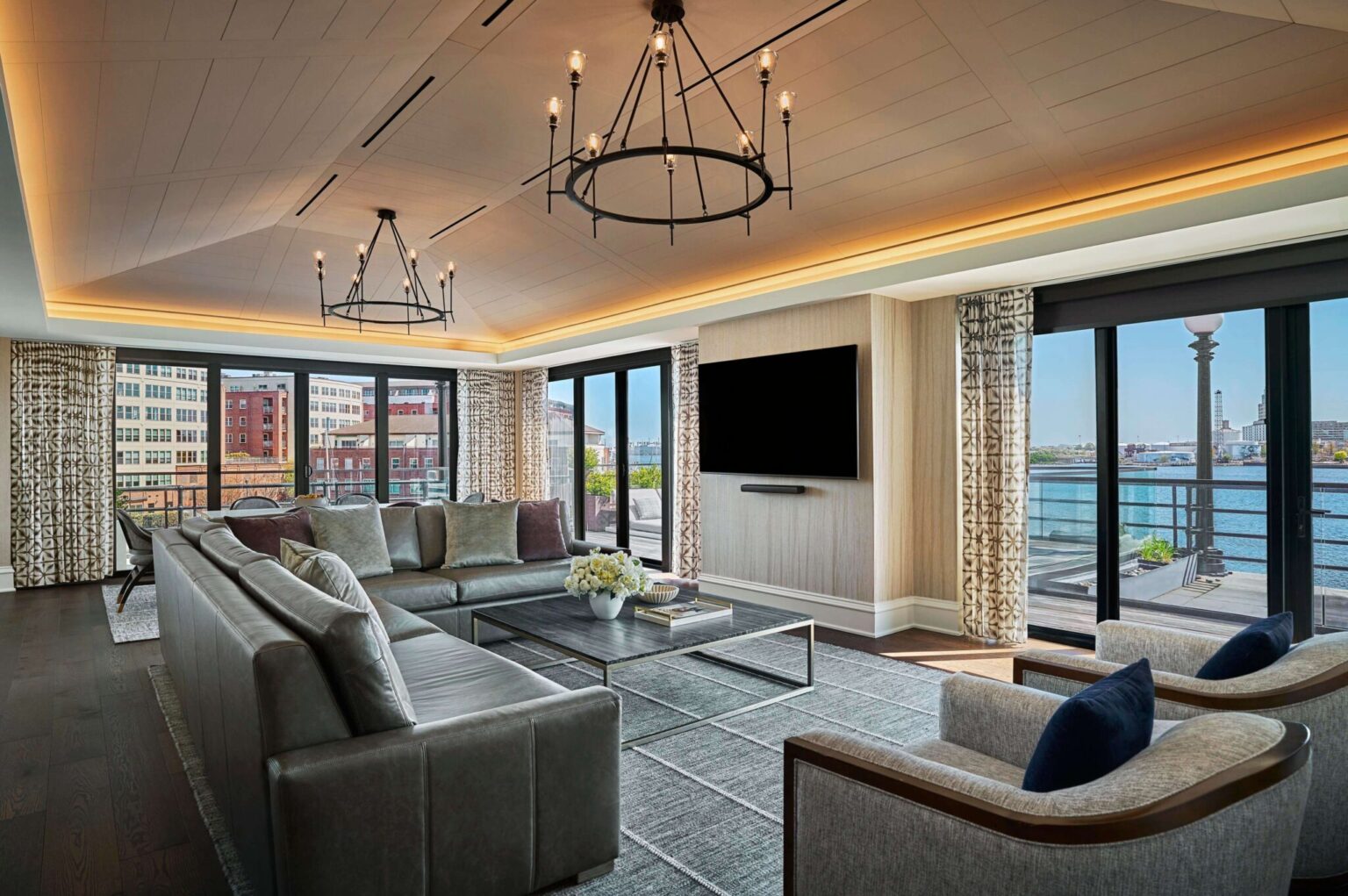 The Presidential Suite at Pendry Baltimore hotel.
