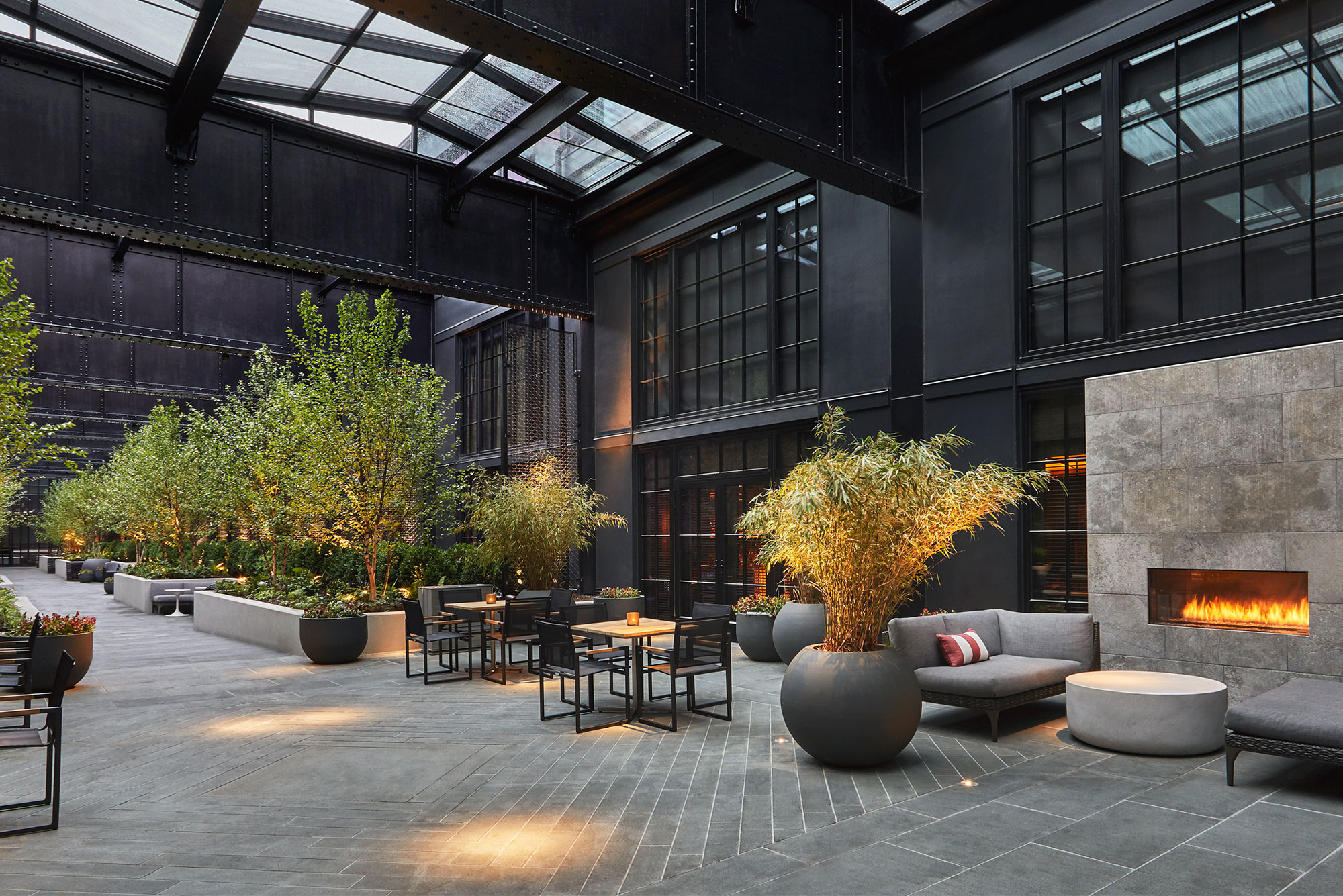 The Courtyard at Pendry Baltimore.