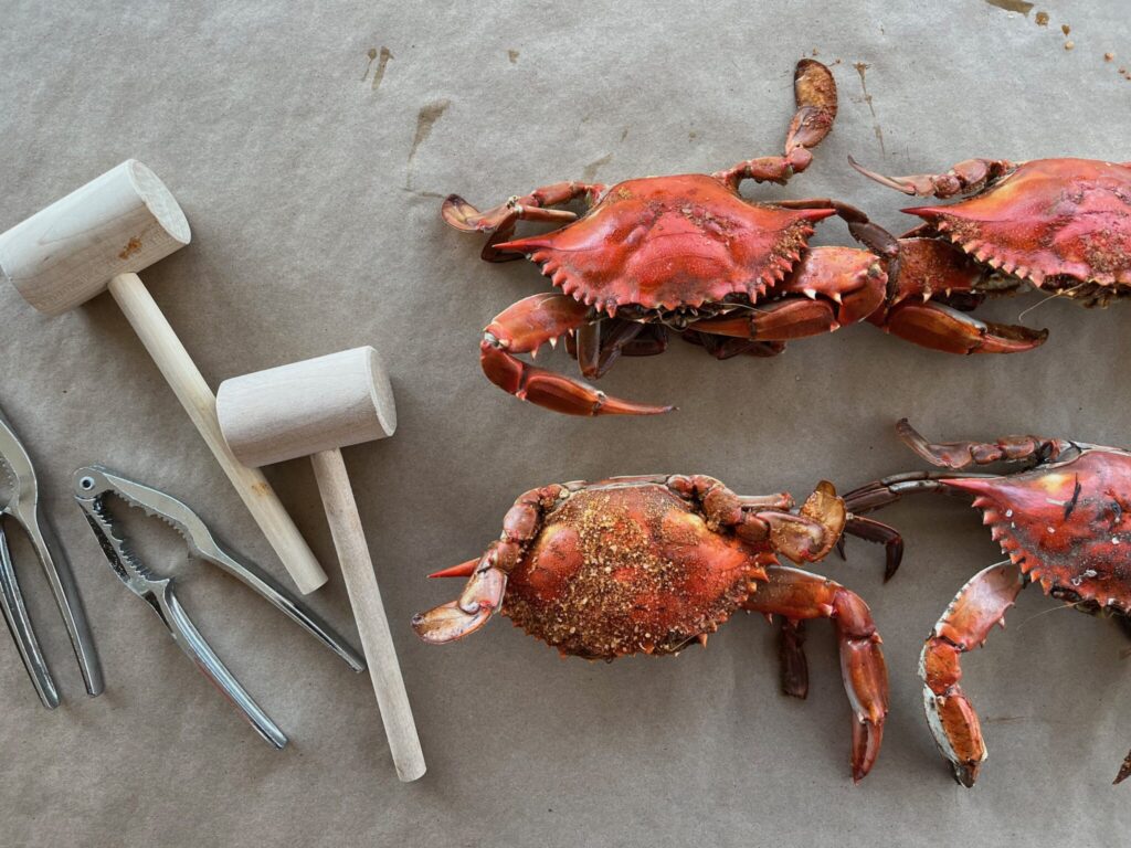 Maryland Steamed Crabs with Spices