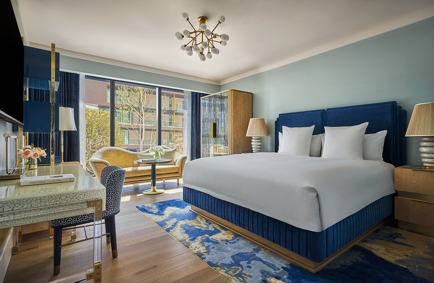 Piazza King at Pendry West Hollywood, a luxury weho hotel