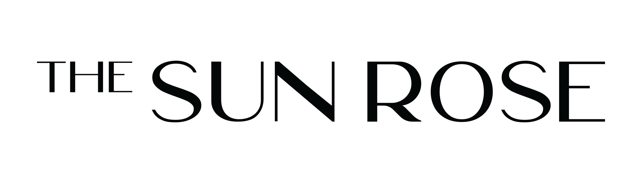 The Sun Rose logo at Pendry West Hollywood, a boutique hotel on Sunset Boulevard