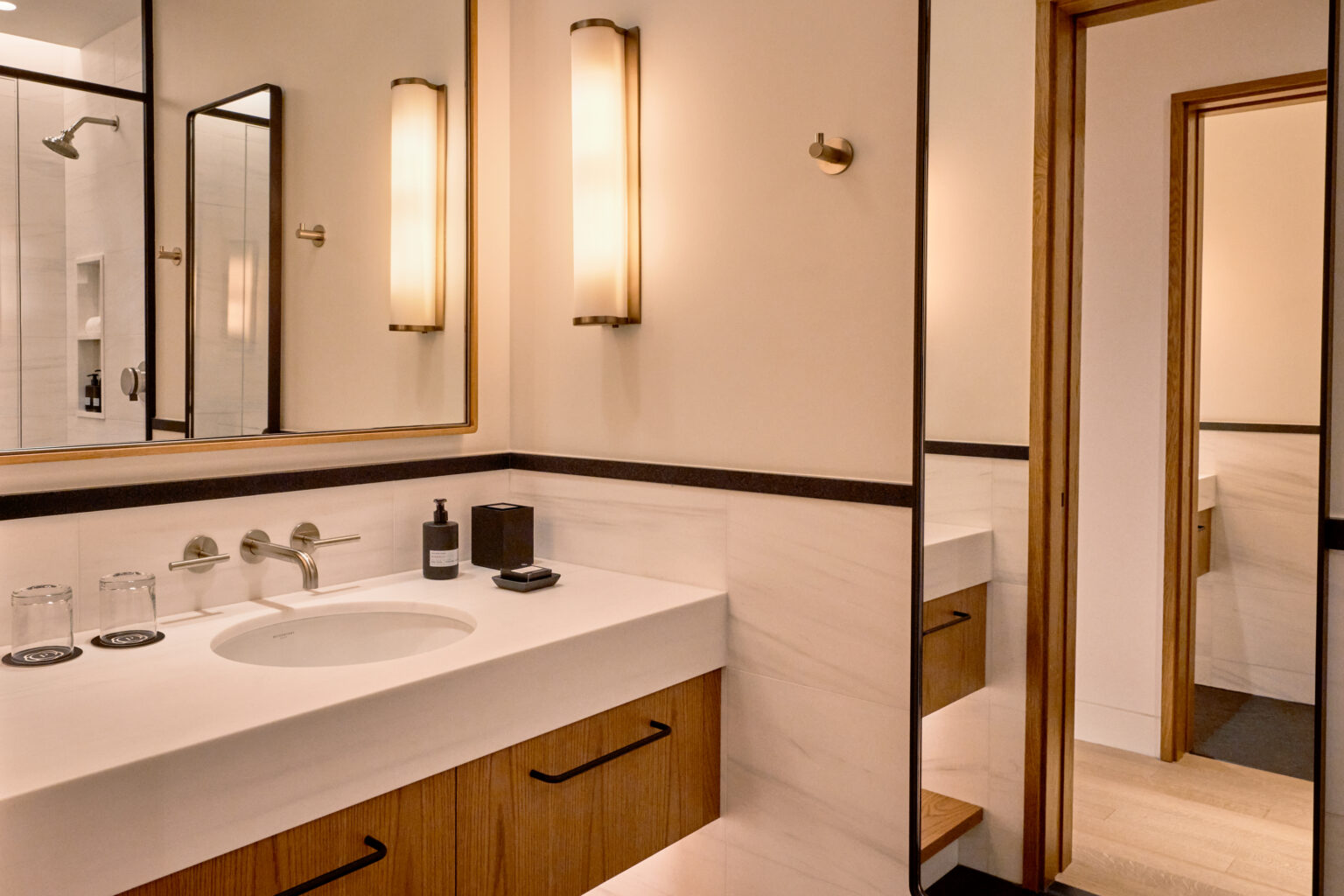 Pendry Manhattan West Standard Bathroom hotels in west village NYC