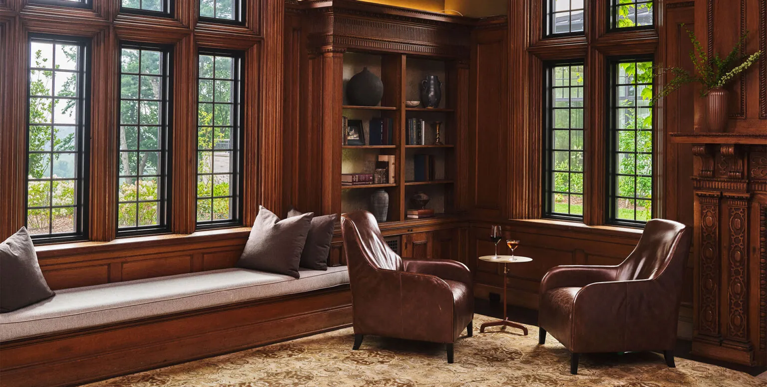 A sitting area at The Great Room at Pendry Natirar