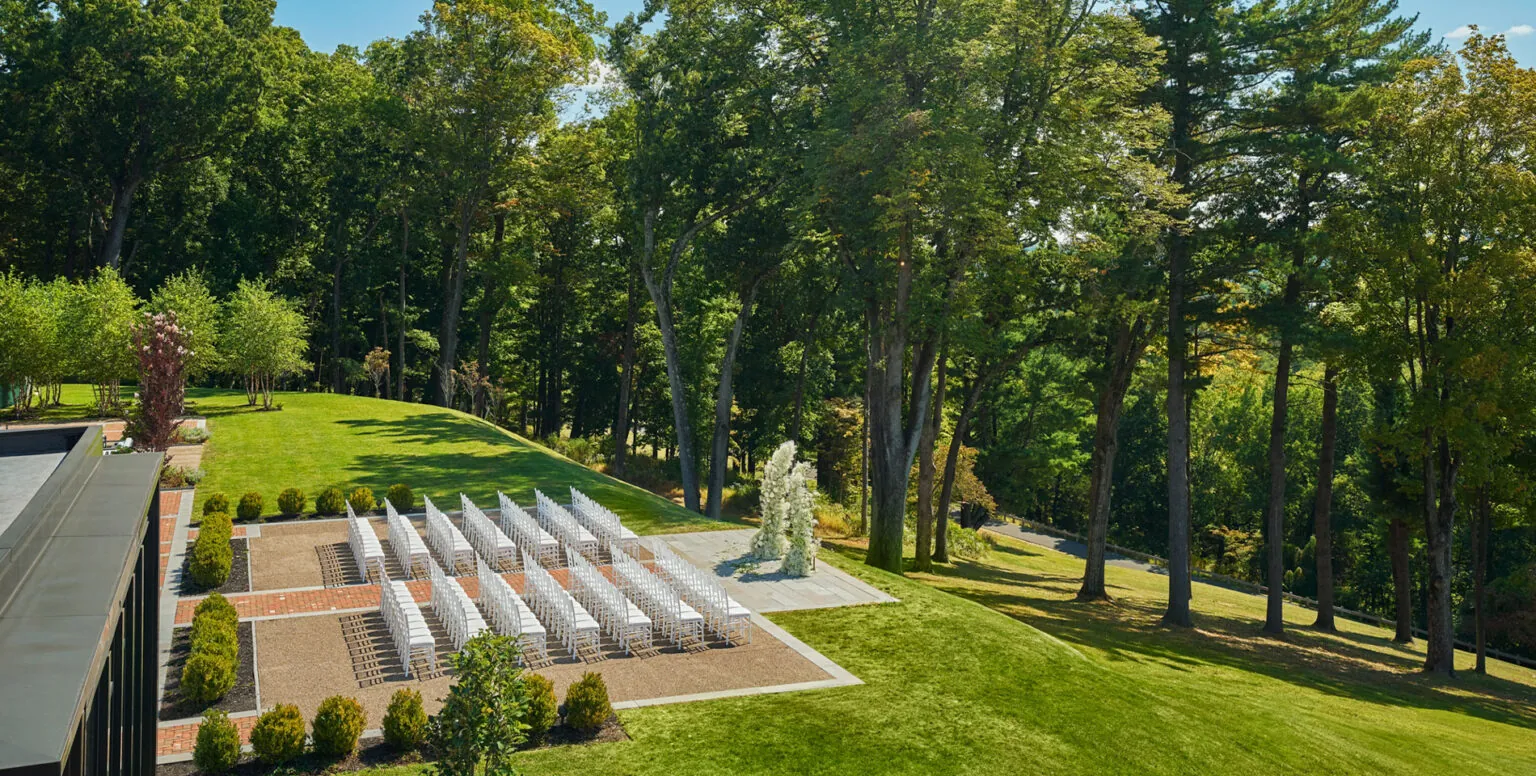 A Natirar outdoor wedding venue at Pendry Natirar