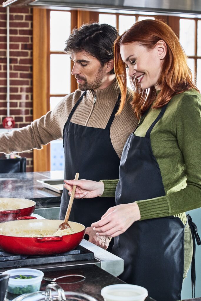 Couple Cooking