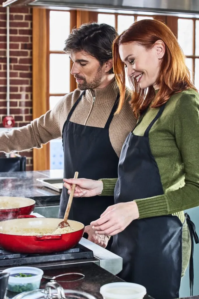Couple Cooking