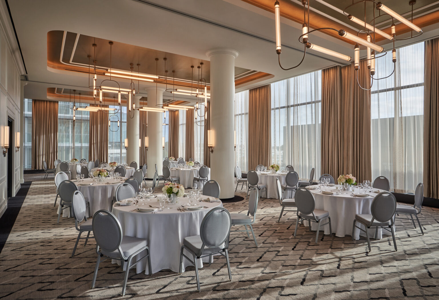 Special event ballroom at Pendry Washington DC – The Wharf