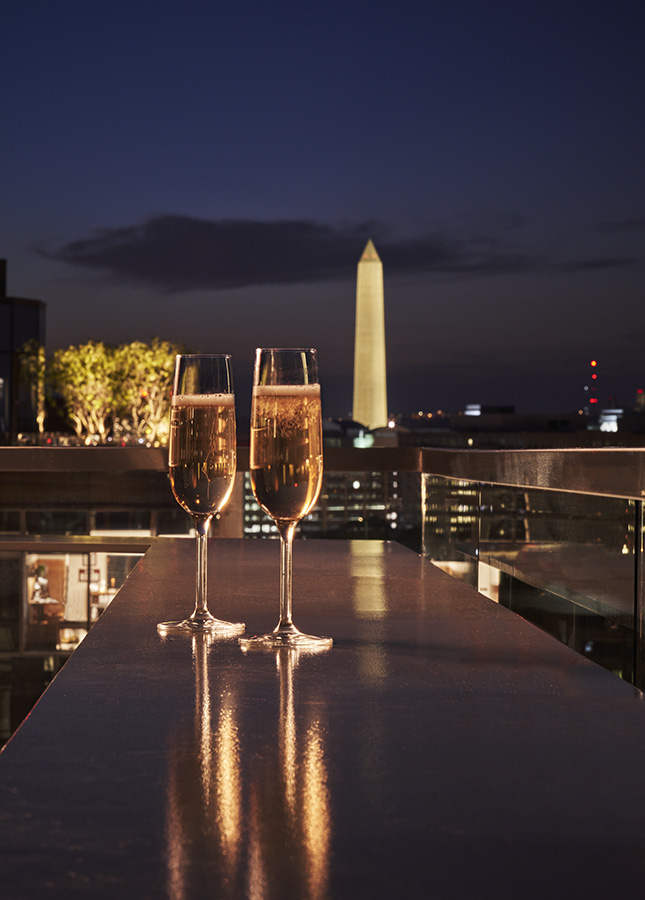 Moonraker North Terrace at Pendry Washington DC.