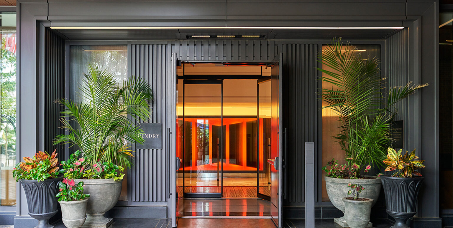 The entrance to Pendry Washington DC &ndash; The Wharf