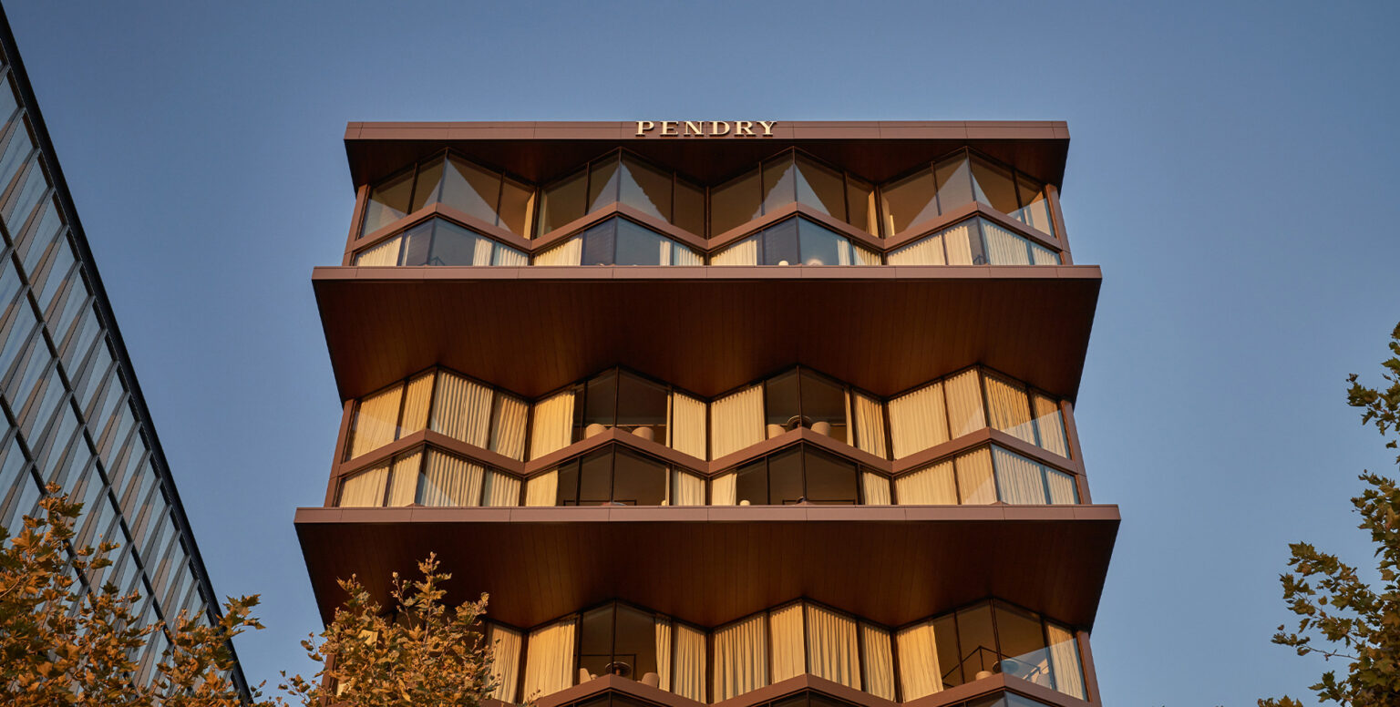 The exterior of the Washington DC hotel, Pendry Washington DC &ndash; The Wharf