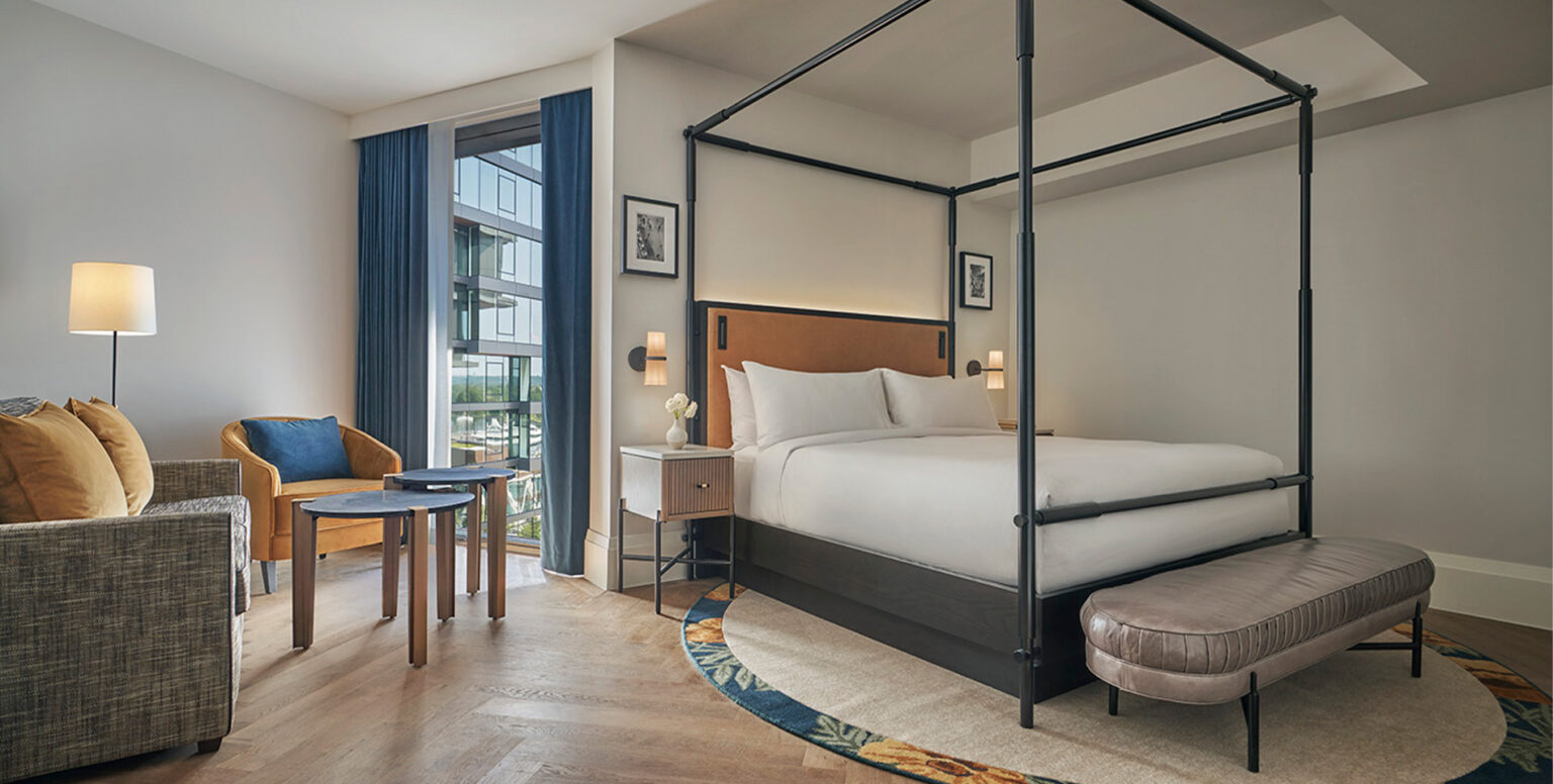 A king room in the Washington DC hotel, Pendry Washington DC &ndash; The Wharf