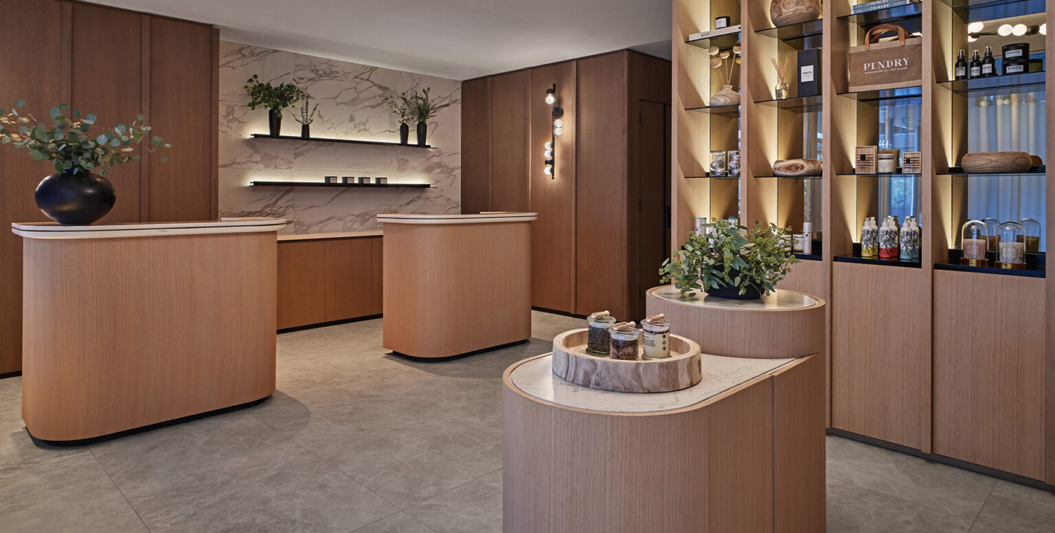 The DC spa lobby at Pendry Washington DC &ndash; The Wharf
