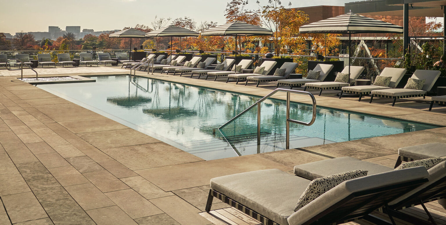 The pool at Pendry Washington DC &ndash; The Wharf
